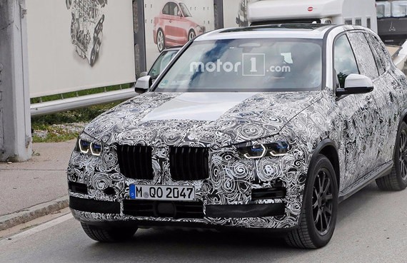 全新宝马X5最新谍照曝光 配备激光大灯