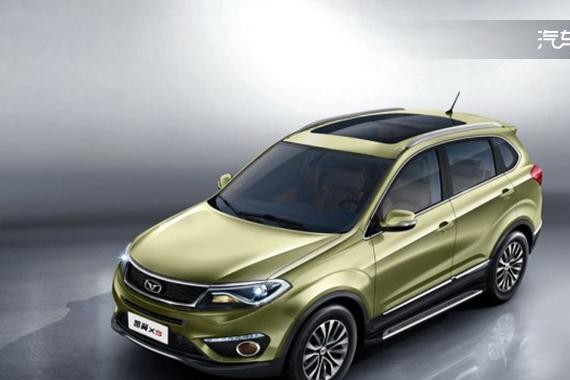 将与瑞虎5共享动力总成 凯翼X5官图发布