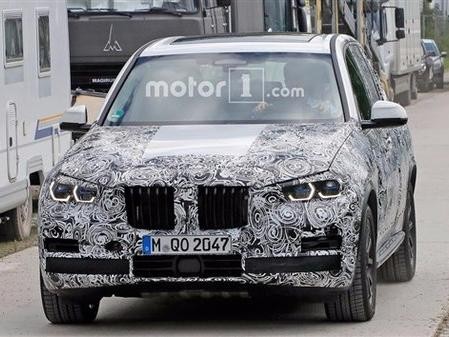 头条·新车｜激光大灯加大格栅 全新宝马X5谍照