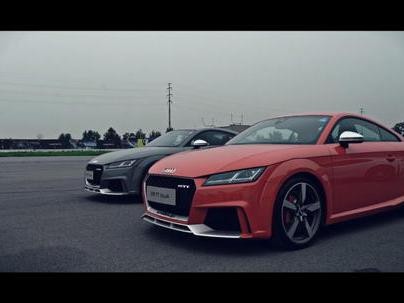 全新奥迪TT RS 绕桩秀，带你领略RS家族的风骚走位
