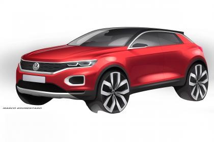 大众T-ROC SUV 定于8月23日首发 将亮相法兰克福