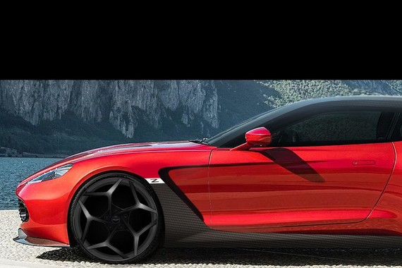 阿斯顿马丁Vanquish Zagato Speedster官图发布