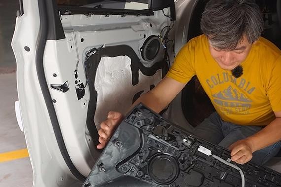 超薄隔音棉，线束包裹不如国产车！