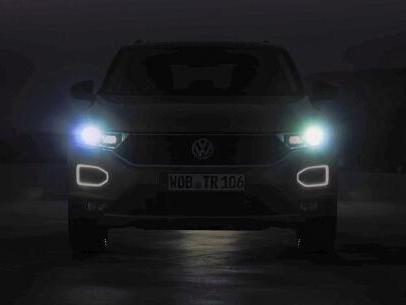 颠覆大众传统风格 T-ROC实车预告图