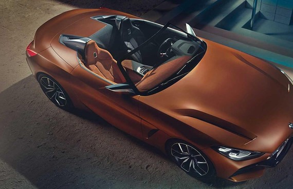 曝宝马全新Z4概念车官图 或2018年亮相