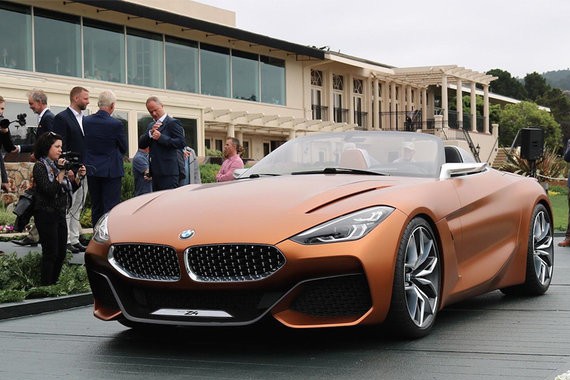 宝马新一代Z4概念车首发 全新设计语言