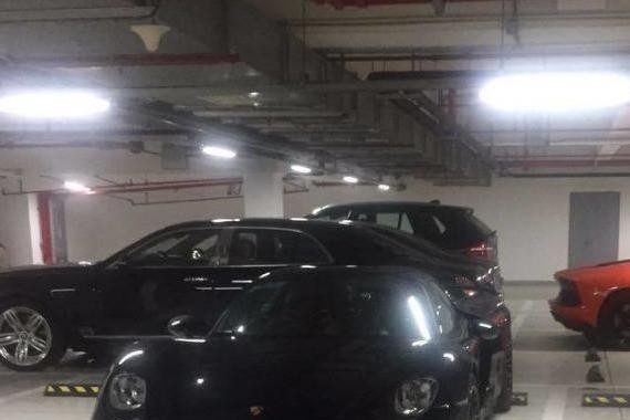 王思聪车库停了辆电动车，上面贴着法拉利，是他的吗