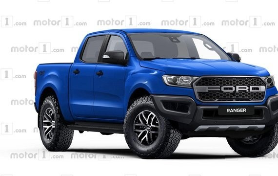 或2019年发布 福特Ranger Raptor假想图