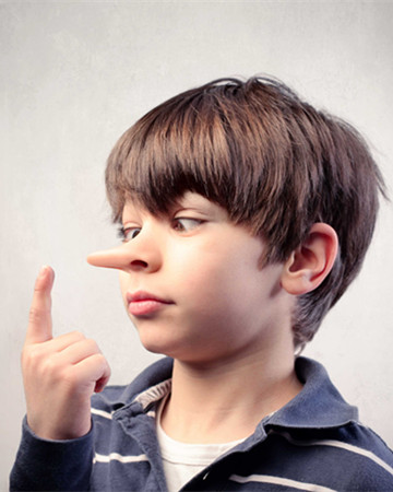 孩子爱说谎,责任可能在大人的身上。