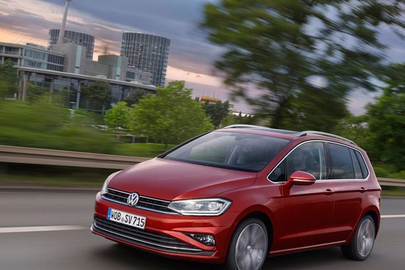 2017法兰克福车展高尔夫新Sportsvan亮相