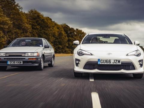 30年无变化，对比两代86感觉秋名山还是宏光最快