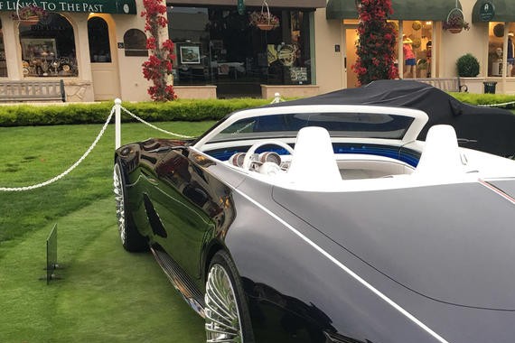 梅赛德斯-迈巴赫6 Cabriolet敞篷概念车亮相