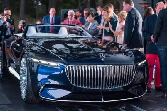 奔驰发布的这款敞篷概念跑车充电5分钟行驶100公里