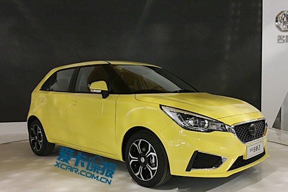 2017成都车展探馆：名爵新款MG3抢先看