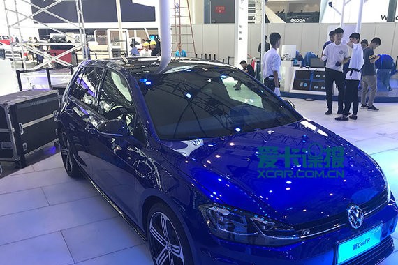 2017成都车展探馆:新款高尔夫R抢先实拍