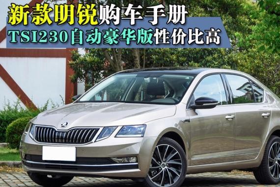 TSI230自动豪华版性价比高 新款明锐购车手册
