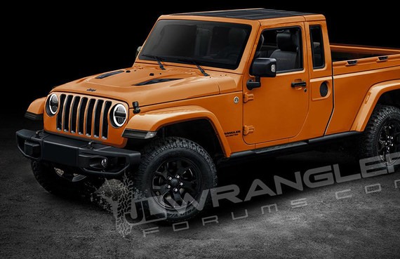 Jeep牧马人Scrambler 或将2018正式发布