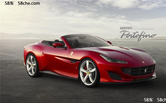 法拉利Portofino官图发布 3.5秒“破百”