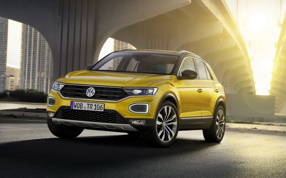 2017法兰克福车展 大众T-ROC量产版亮相