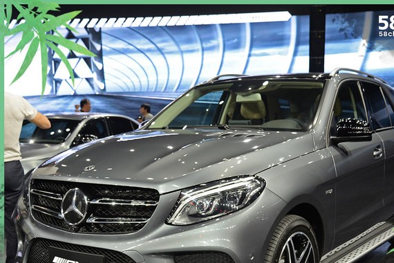 2017成都车展 梅赛德斯-AMG GLE 43实拍