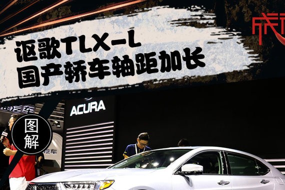 讴歌首款国产轿车/轴距加长 实拍TLX-L