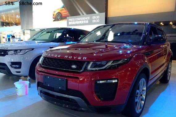 成都车展 路虎2018款揽胜极光车型首发
