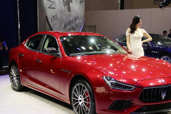 2017成都车展 玛莎拉蒂新款Ghibli发布
