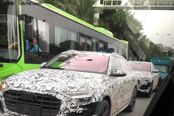 奥迪Q8国内路试谍照曝光 将2018年发布