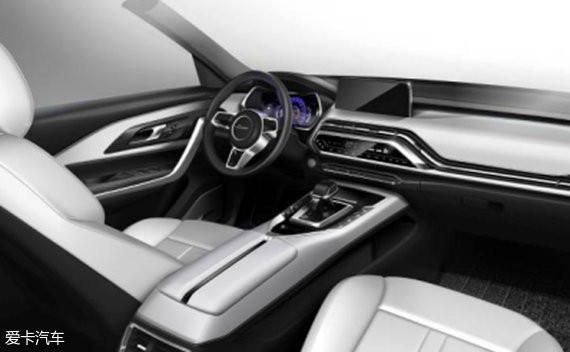 众泰T500内饰设计图首曝 10月正式上市