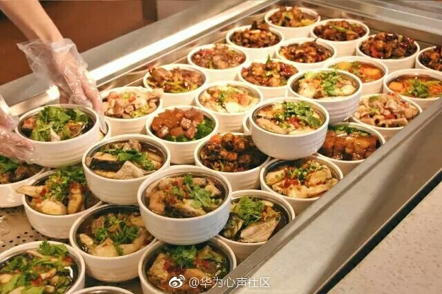 看完华为员工的食堂,有一种想辞职的冲动,这绝对是星级餐厅标准啊