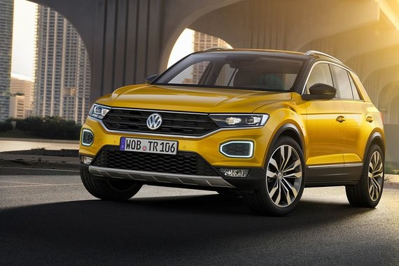 大众T-Roc官图发布 首款紧凑型SUV于 9月亮相