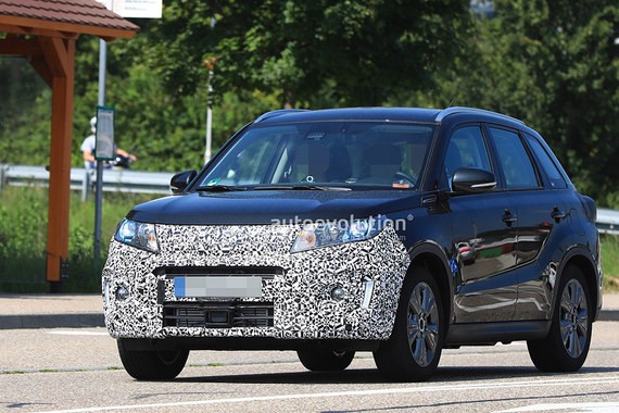 曝铃木新维特拉谍照 或搭载1.0T发动机