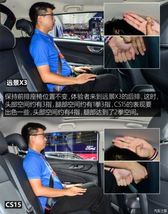 针锋相对 吉利远景X3对比长安CS15