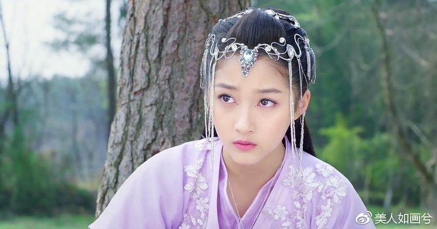 带上额饰 杨幂仙气赵丽颖清冷刘诗诗活泼唐嫣