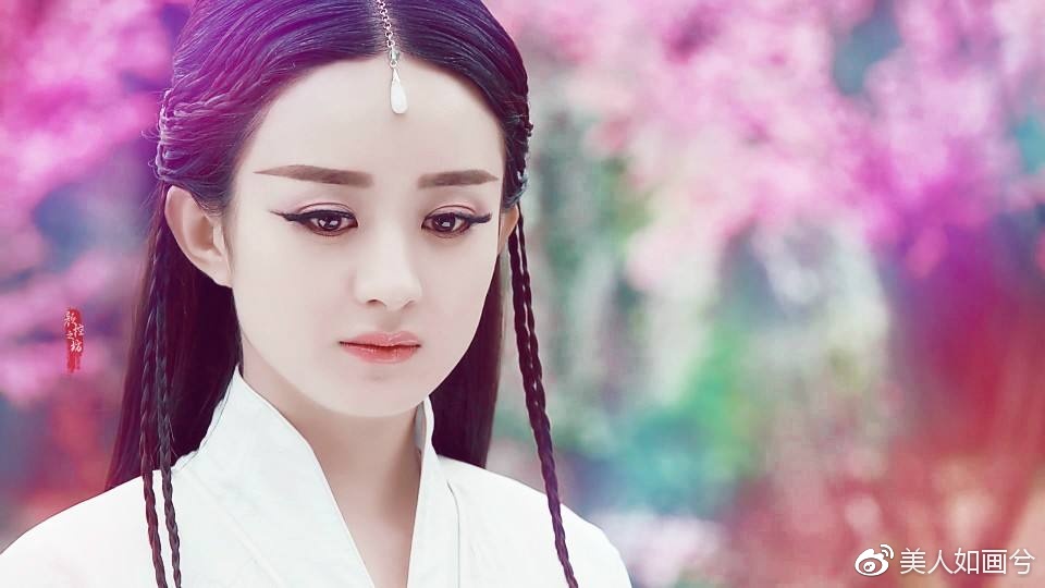 带上额饰 杨幂仙气赵丽颖清冷刘诗诗活泼唐嫣