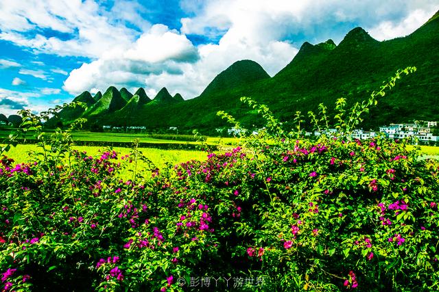 天下最美风光万峰林，山奇水美东方田园风情远胜瑞士