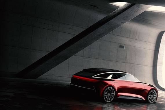 起亚全新概念车预告图发布 法兰克福车展首秀