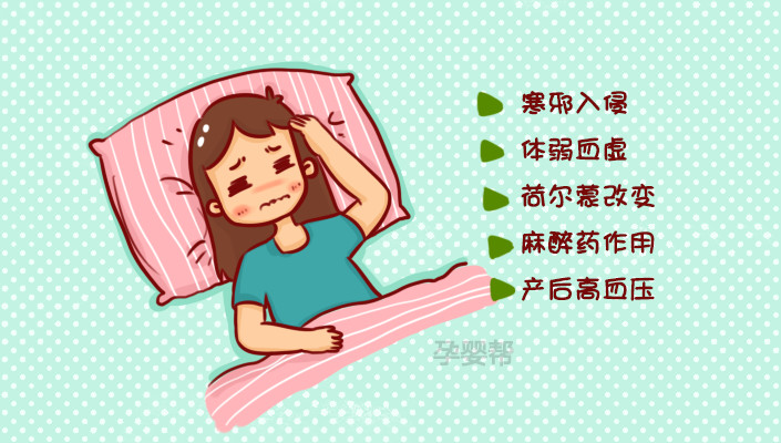 月子15天,忽然发冷发热,头痛头晕,没有胃口吃饭,不知道能不能吃药