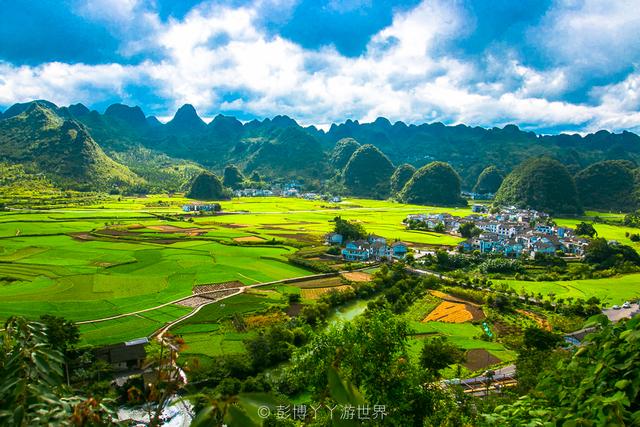 天下最美风光万峰林，山奇水美东方田园风情远胜瑞士