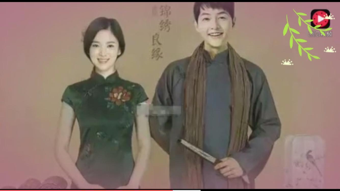 宋仲基宋慧乔婚纱照,3岁就是夫妻相,网友:完美!