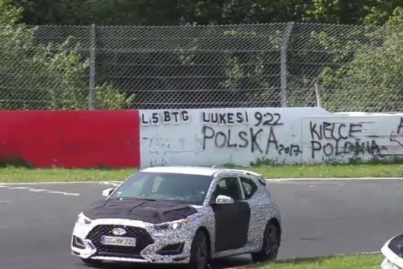 现代Veloster N谍照曝光 或2019年亮相
