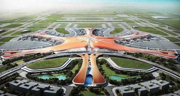 中国建成全球最大的单体机场航站楼，外形霸气十足