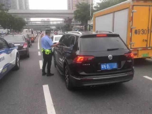 9月1日,深圳的外地牌车主有句mmp一定要说