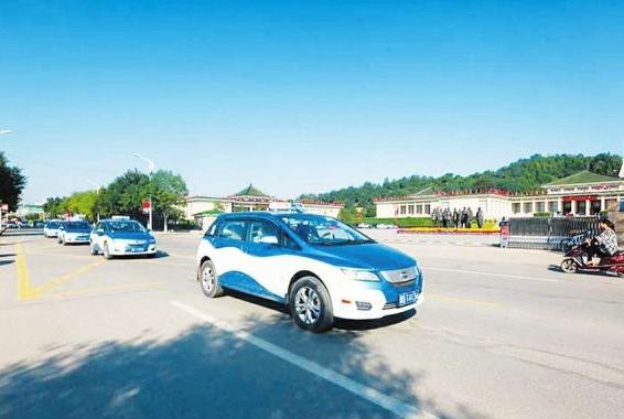 武乡县城出租车全部纯电动