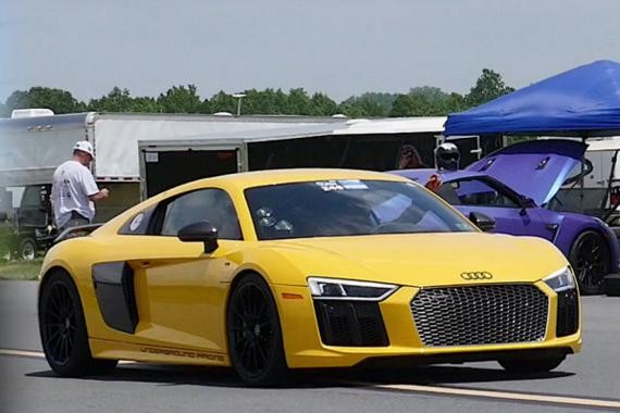 2,500hp的奥迪R8有多疯狂？时速快400公里了！