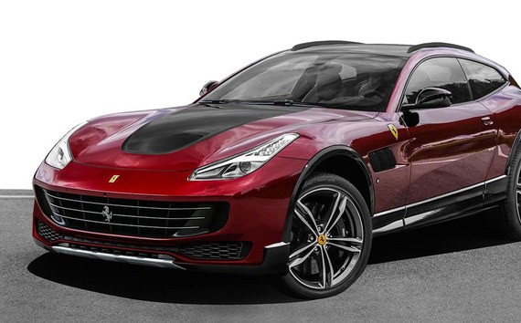 就是不叫SUV 法拉利FUV渲染图再次曝光