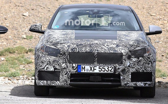 宝马全新一代1系曝光 前轮驱动明年亮相