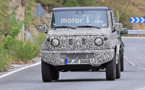 曝铃木全新Jimny路试谍照 有望10月亮相