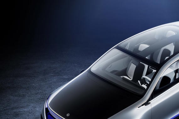 奔驰EQ A电动掀背车预告发布 法兰克福首秀