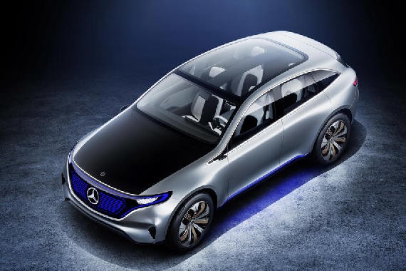 奔驰EQ A电动掀背车预告发布 法兰克福首秀